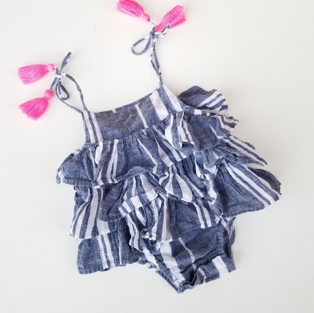 Sophie Catalou Boho Baby Romper Size 3-6 Months